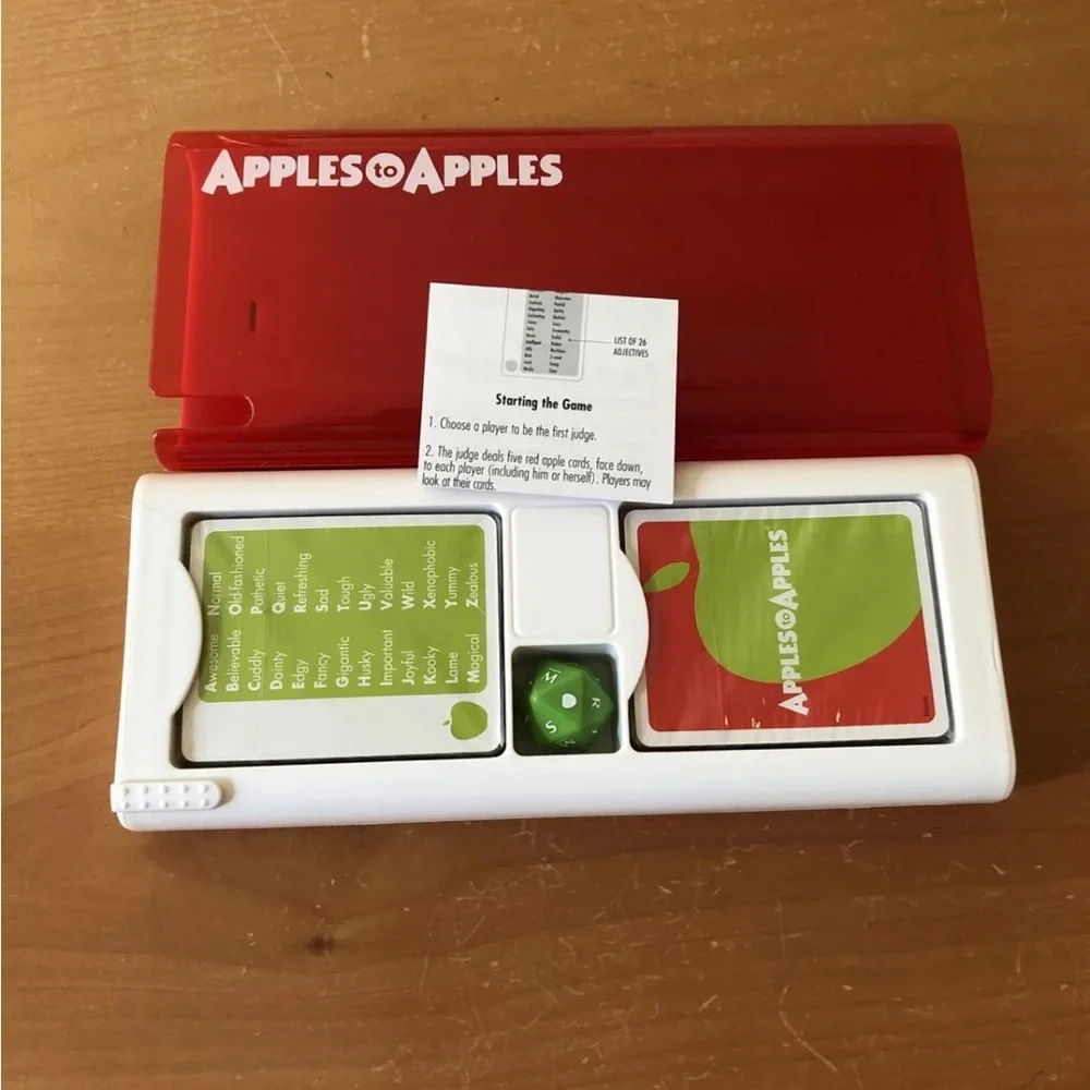 Apples To Apples Travel Card Game